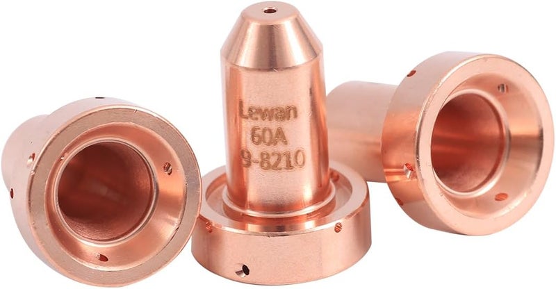 Lewan Store 10Pcs 9-8215 Electrode & 10pcs 9-8210 Nozzle Tips 60A fit Thermal Dynamics SL60/SL100 Plasma Cutting Torch Consumables - Image 5